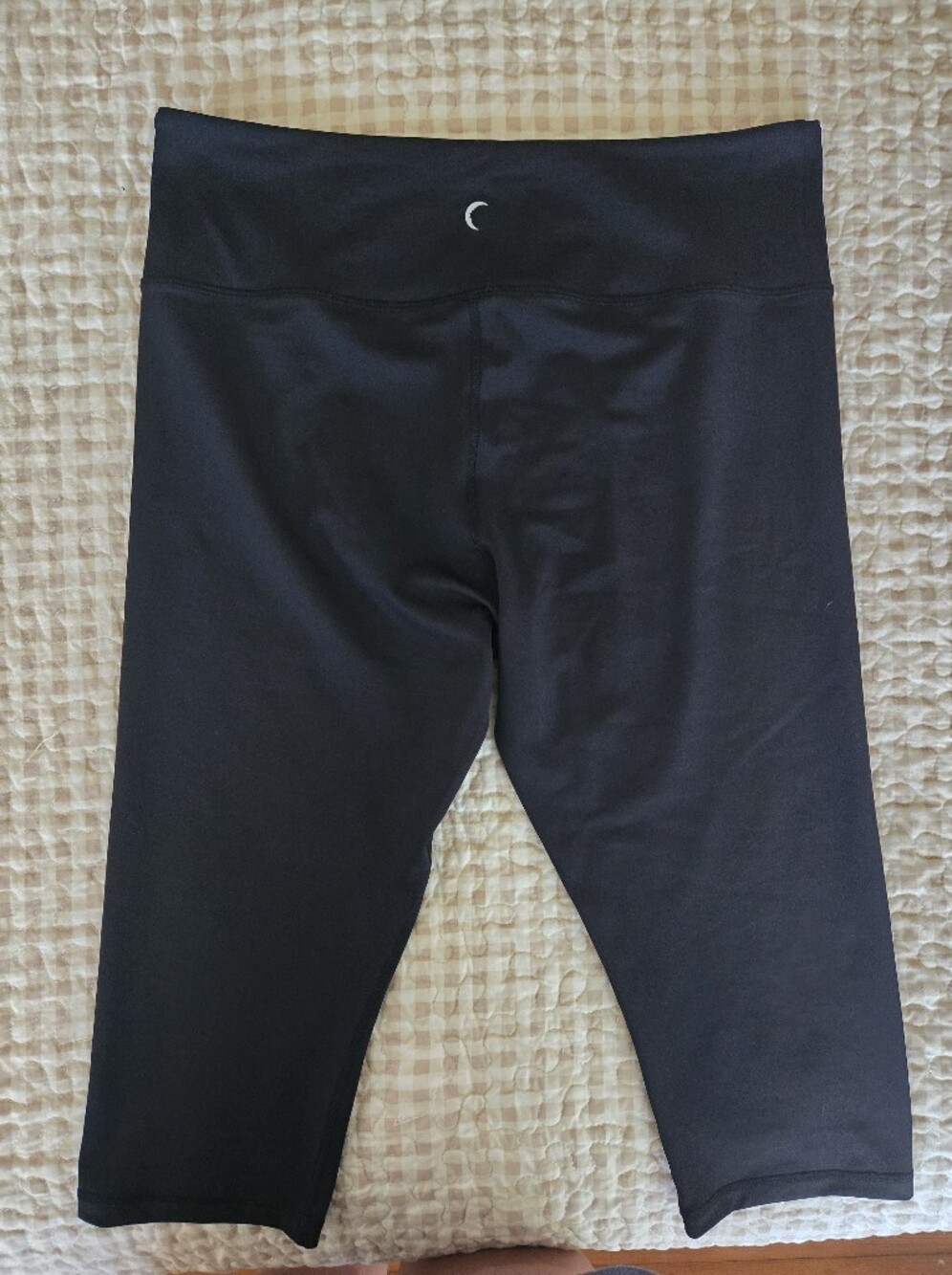2 Pair Bundle ZYIA Black Capri Leggings One With Pockets, 16/18, Gym, Athletic - Picture 2 of 8